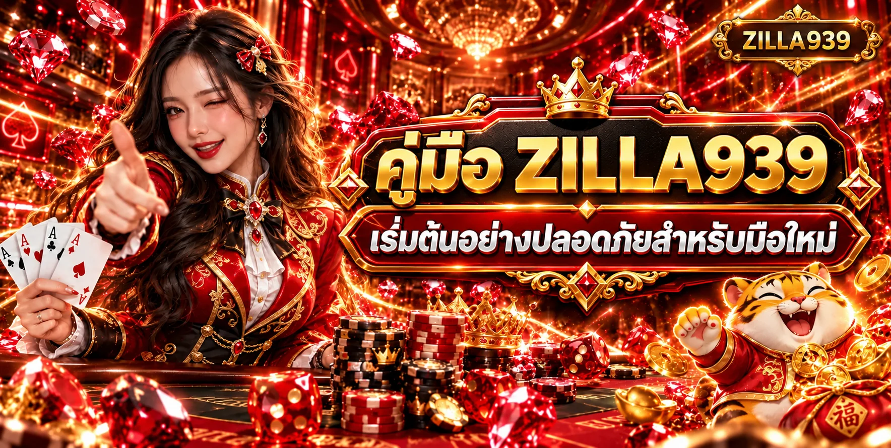 คู่มือ ZILLA939 สำหรับมือใหม่ สมัคร เล่น และฝากถอนปลอดภัย